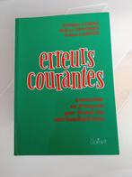 Erreurs courantes, Boeken, Ophalen of Verzenden, Zo goed als nieuw