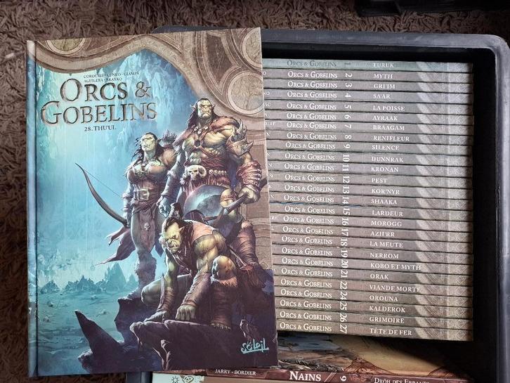 COLLECTION ORCS ET GOBELINS 27 TOMES TBE TOUS EO!, Boeken, Stripverhalen, Zo goed als nieuw, Complete serie of reeks, Ophalen of Verzenden