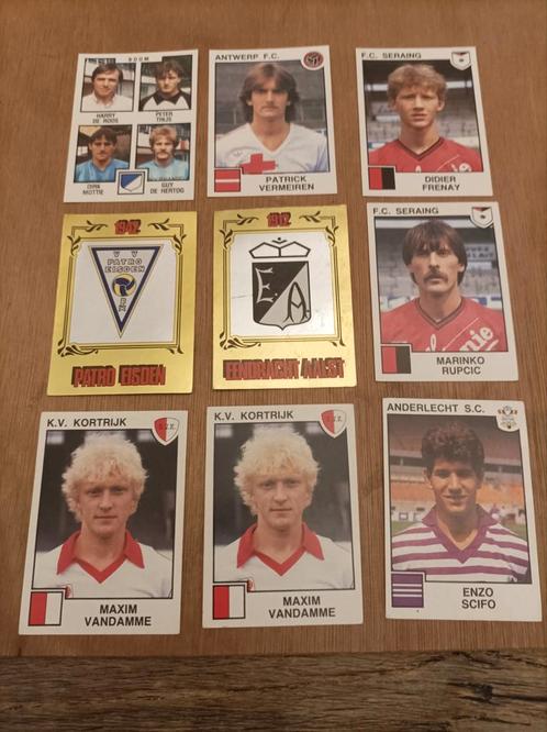 Panini football België 85 ,9 stickers, Hobby en Vrije tijd, Stickers en Plaatjes, Zo goed als nieuw, Ophalen of Verzenden