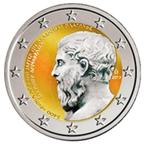 2 euro Griekenland 2013 PLato gekleurd, 2 euro, Ophalen of Verzenden, Griekenland
