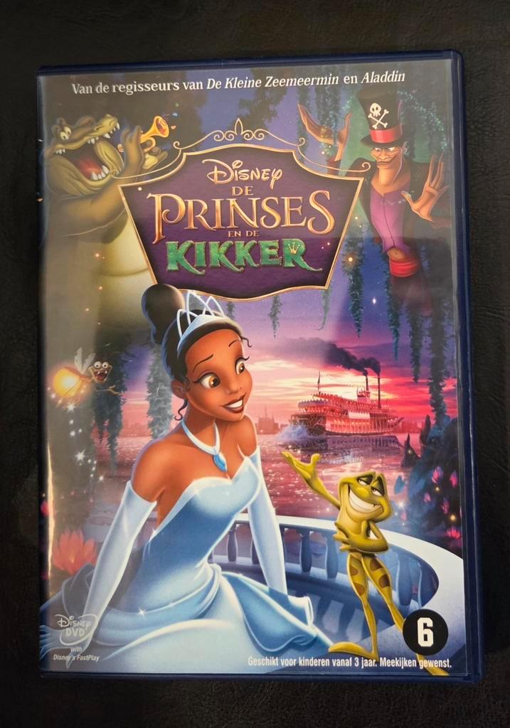 De Prinses en de Kikker - Disney Dvd, Cd's en Dvd's, Dvd's | Tekenfilms en Animatie, Zo goed als nieuw, Vanaf 6 jaar, Ophalen of Verzenden