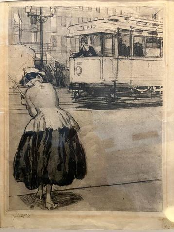 Ets Etienne Drian (1885-1961) beschikbaar voor biedingen