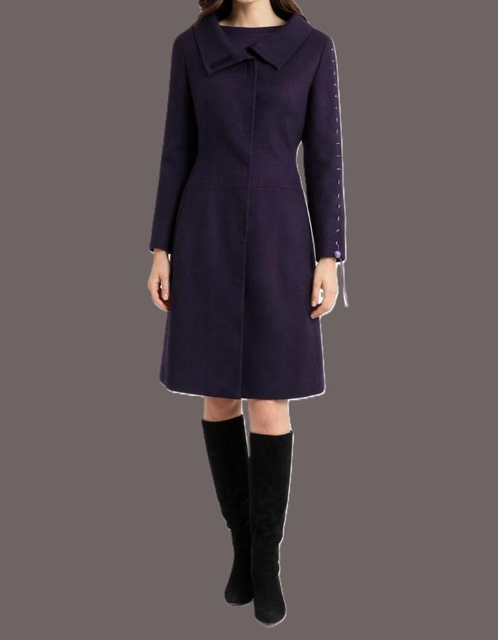 Kyuso damesjas maat 36/38, Kleding | Dames, Jassen | Winter, Gedragen, Maat 36 (S), Paars, Ophalen of Verzenden