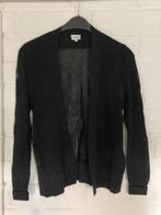 Zwarte dunne cardigan (geen sluiting), Mayerline, Medium, Comme neuf, Noir, Taille 38/40 (M), Mayerline