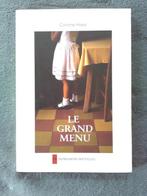 "Le grand menu" Corinne Hoex (2001) NEUF !, Livres, Belgique, Corinne Hoex, Enlèvement ou Envoi, Neuf