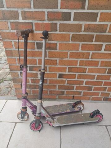 2 trottinettes à donner beschikbaar voor biedingen
