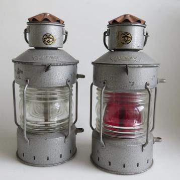 Vintage DHR Ankerlichten olielamp beschikbaar voor biedingen