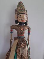 2 vintage Indonesische Wayang poppen, Ophalen of Verzenden