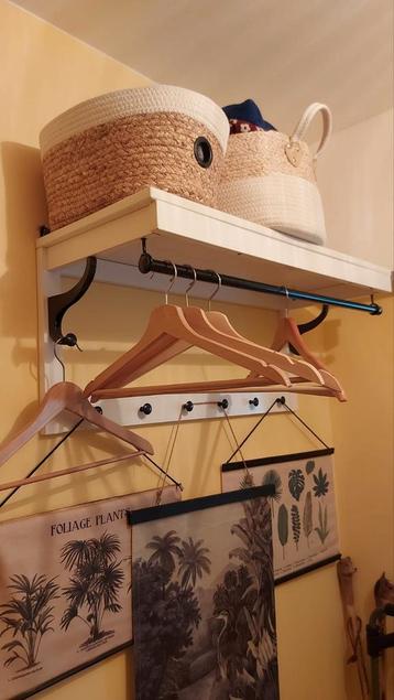 Porte manteau Ikea Hemnes blanc beschikbaar voor biedingen