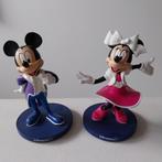 Mickey en Minnie Mouse beeld, Verzamelen, Disney, Ophalen, Mickey Mouse, Zo goed als nieuw, Beeldje of Figuurtje
