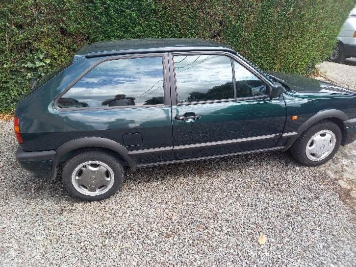 vw polo 86c style, Auto's, Volkswagen, Particulier, Polo, Metaalkleur, Open dak, Benzine, Coupé, 3 deurs, Handgeschakeld, Groen