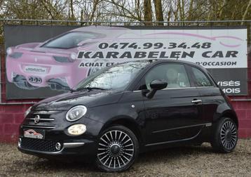 Fiat 500 1.2i La petite Robe noire PANO CLIM 96.643KM beschikbaar voor biedingen