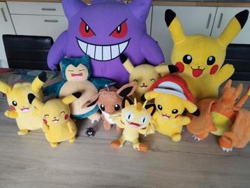 Lot Pokémon knuffels 