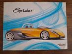 RENAULT sPORT  SPIDER    1/96, Boeken, Auto's | Folders en Tijdschriften, Ophalen of Verzenden, Nieuw, Renault