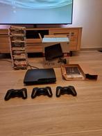 Playstation 3 slim 320GB met 3 controllers en 34 games, Consoles de jeu & Jeux vidéo, Consoles de jeu | Sony PlayStation 3, 320 GB