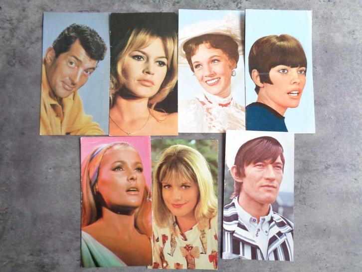 VICTORIA VEDETTEN PARADE    XL FORMAAT POST KAART  7X, Hobby en Vrije tijd, Stickers en Plaatjes, Ophalen of Verzenden