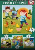 Educa - Boerderij puzzel, Enfants & Bébés, Enlèvement ou Envoi