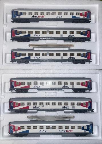 Märklin 42953 - lot de 6 wagons voyageurs Alex  beschikbaar voor biedingen