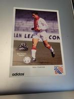 Kaart van Marc Overmars, Verzamelen, Sportartikelen en Voetbal, Ophalen of Verzenden, Zo goed als nieuw, Poster, Plaatje of Sticker