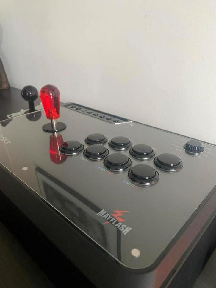 Mayflash F700 Arcade Stick, Games en Spelcomputers, Spelcomputers | Overige Accessoires, Zo goed als nieuw, Ophalen of Verzenden