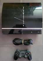 PlayStation 3 80Gigas-console + 7 spellen, 80 GB, Met 1 controller, Gebruikt, Ophalen of Verzenden