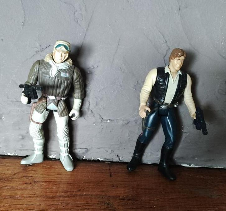 Star Wars modern Han Solo x2 1995 / 1997 Kenner, Verzamelen, Star Wars, Gebruikt, Actiefiguurtje, Ophalen of Verzenden
