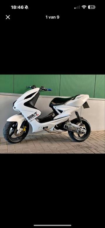 Yamaha aerox 70cc watergekoeld full malossi, Enlèvement, Comme neuf, Aerox