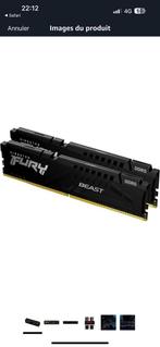 Ram Kingston Fury Beast 2x32 GB 6000 mt/s, Ophalen, Zo goed als nieuw