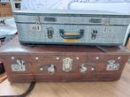Oude koffers golden leaf, Handtassen en Accessoires, Koffers, Ophalen, Zo goed als nieuw