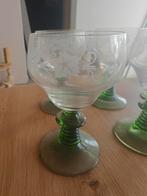 Vintage wijnglazen 6stuks, Ophalen, Gebruikt