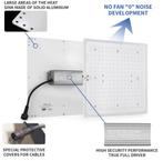 Lampe culture LED culture indoor 100W, Ophalen, Zo goed als nieuw, Kweeklamp