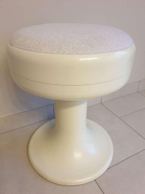 70s vintage retro Space Age Isoklepa Tulip Style stoel stool, Antiek en Kunst, Kunst | Designobjecten, Ophalen of Verzenden