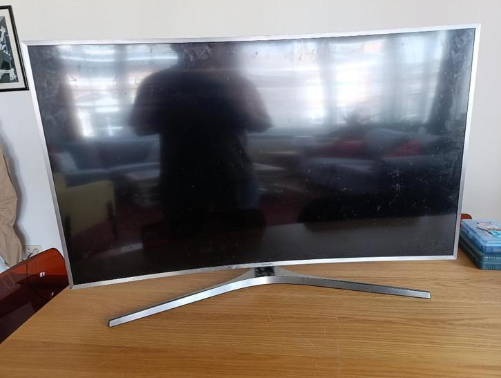 Samsung UE49MU6640 — 49" gebogen 4K-tv — voor kamers, Audio, Tv en Foto, Televisies, Niet werkend, LCD, 100 cm of meer, 4k (UHD)