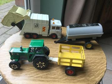 TRACTOR+TANKOPLEGGER/VUILNISWAGEN „SUPER KINGS” beschikbaar voor biedingen