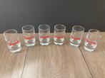 Set 6 borrelglaasjes Smeets - shotglaasjes, Verzamelen, Ophalen of Verzenden, Gebruikt, Borrel- of Shotglas
