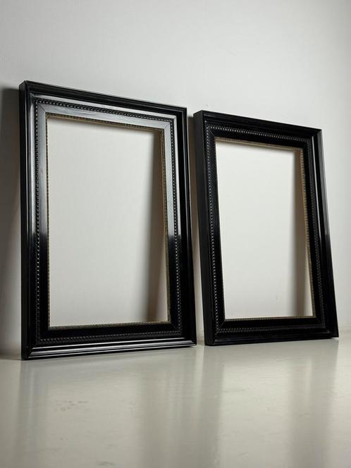 2x Lijst Hollands antiek ca. 1900, Huis en Inrichting, Woonaccessoires | Lijsten, Ophalen