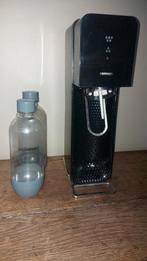 Sodastream Black Edition + bonbonne de gaz + 2 bouteilles, Electroménager, Utilisé, Enlèvement ou Envoi