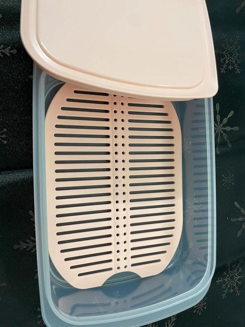 Stapelschaal groot met rooster, Huis en Inrichting, Keuken | Tupperware, Nieuw, Ophalen of Verzenden