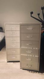 2 Ikea Helmer Ladeblokken (wit), Huis en Inrichting, Ophalen, Gebruikt