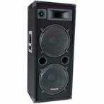 IBIZA-SOUND STAR212 3-Weg Disco speaker 2x 12 inch 750Watt, Ophalen of Verzenden, Nieuw