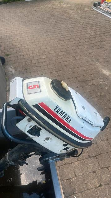 5pk luchtgekoelde buitenboord Yamaha beschikbaar voor biedingen