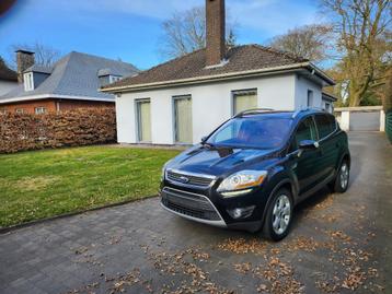 Ford Kuga 2.0 TDCi 4WD Titanium S DPF /Leder/panoramisch dak, Auto's, Ford, 100 kW, Euro 5, https://public.car-pass.be/vhr/7e670bbd-7176-460d-941d-9f87aec470d2
