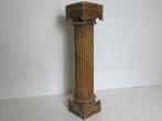 Oude houten zuil /pilaar H.75cm, Ophalen of Verzenden