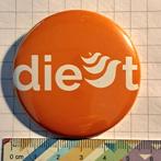 Button Stad DIEST (Oranjestad), Ophalen of Verzenden, Zo goed als nieuw, Stad of Land, Button