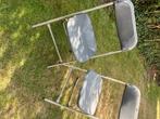 Een tuintafel voor 8 personen, Ophalen, Gebruikt, Rechthoekig, Kunststof