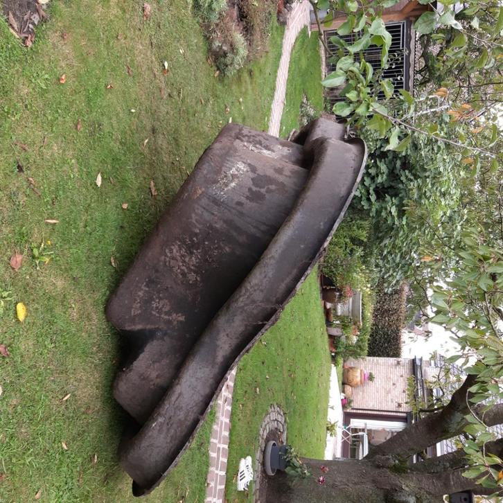 Vijverbak zwart, Tuin en Terras, Vijvers, Gebruikt, Ophalen