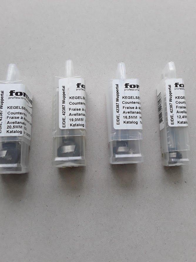 Kegelboren HSS Format voor staal of hout 4 stuks nieuw, Doe-het-zelf en Bouw, Gereedschap | Handgereedschap, Nieuw, Ophalen of Verzenden