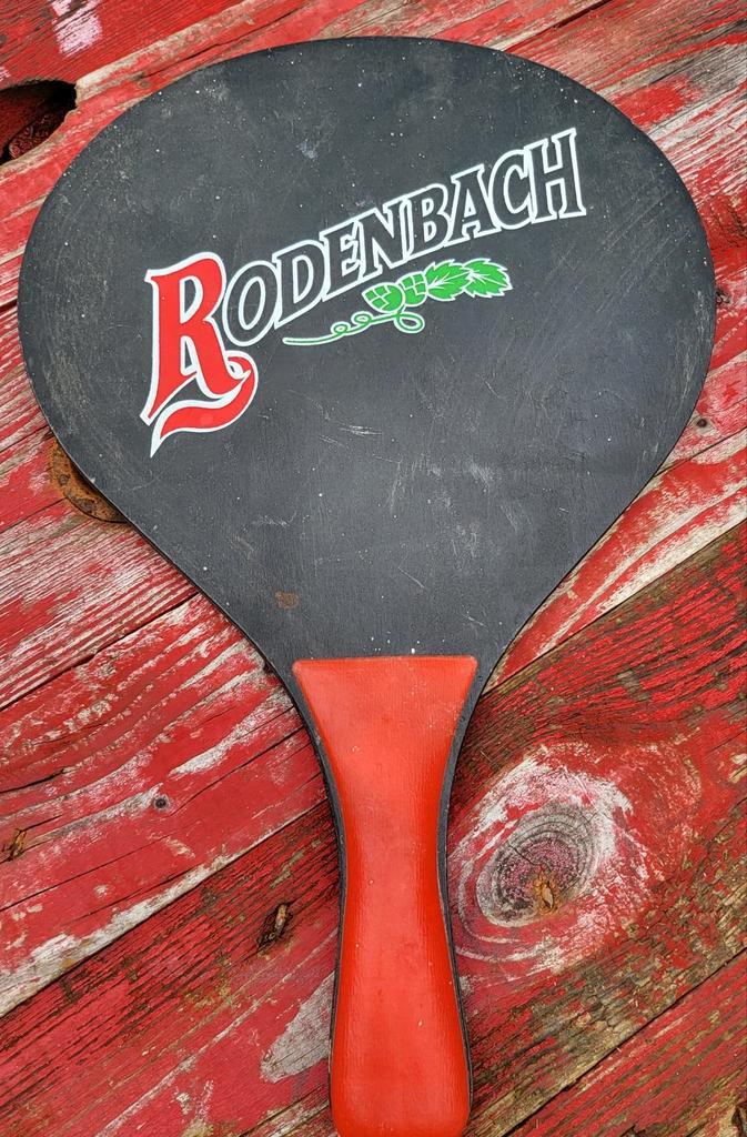 Rodenbach beachpadel, Verzamelen, Biermerken, Zo goed als nieuw, Ophalen of Verzenden