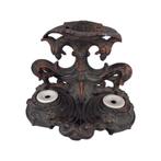 Encrier en Terre Cuite avec Deux Têtes de Dragon | U&C 408, Enlèvement ou Envoi