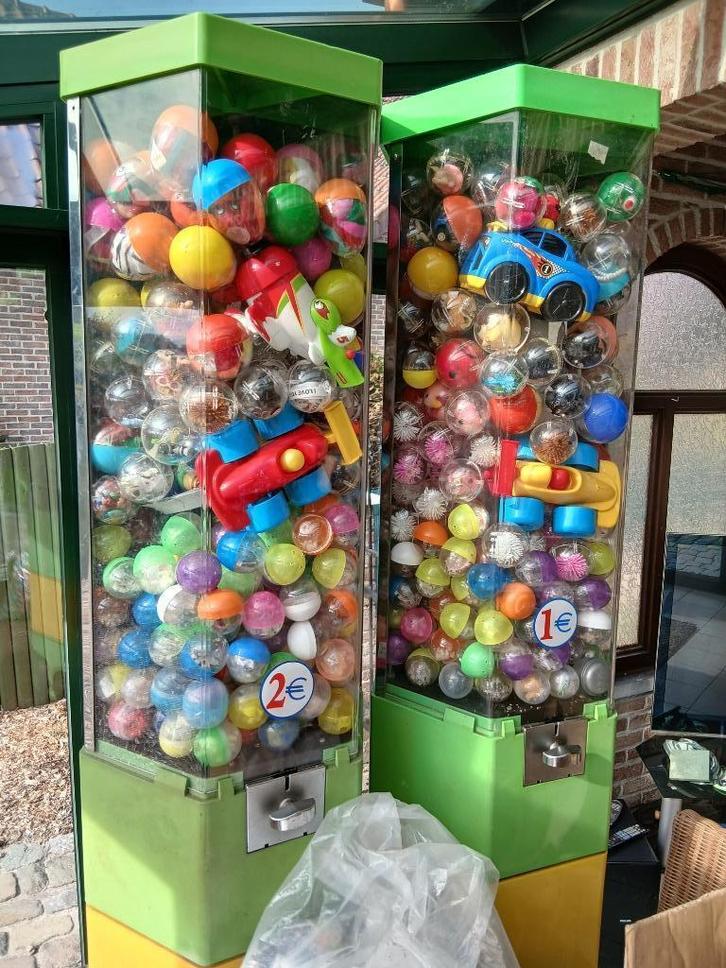 kauwgom automaat & speelballen automaat & capsules, Verzamelen, Automaten | Gokkasten en Fruitautomaten, Zo goed als nieuw, Euro